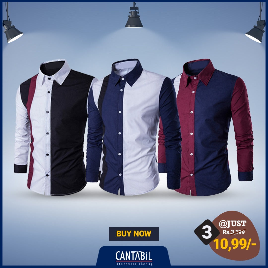 Trio Elegance Shirts 3-Pack Shirts