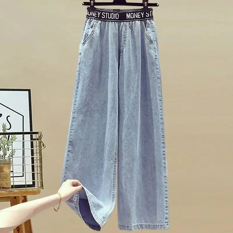 New Korean Elegant Splicing Co-ord Set