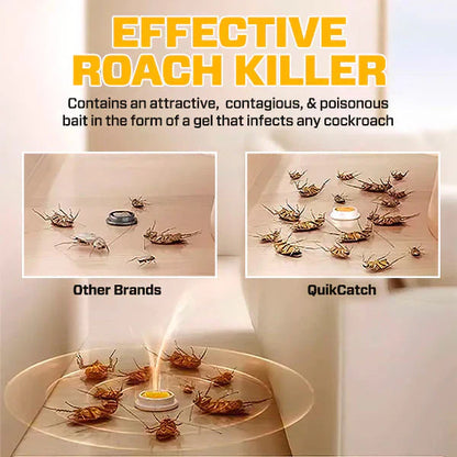 Natural Cockroach Killer for Kitchens, Bathrooms, and Cabinets [Pack of 2]