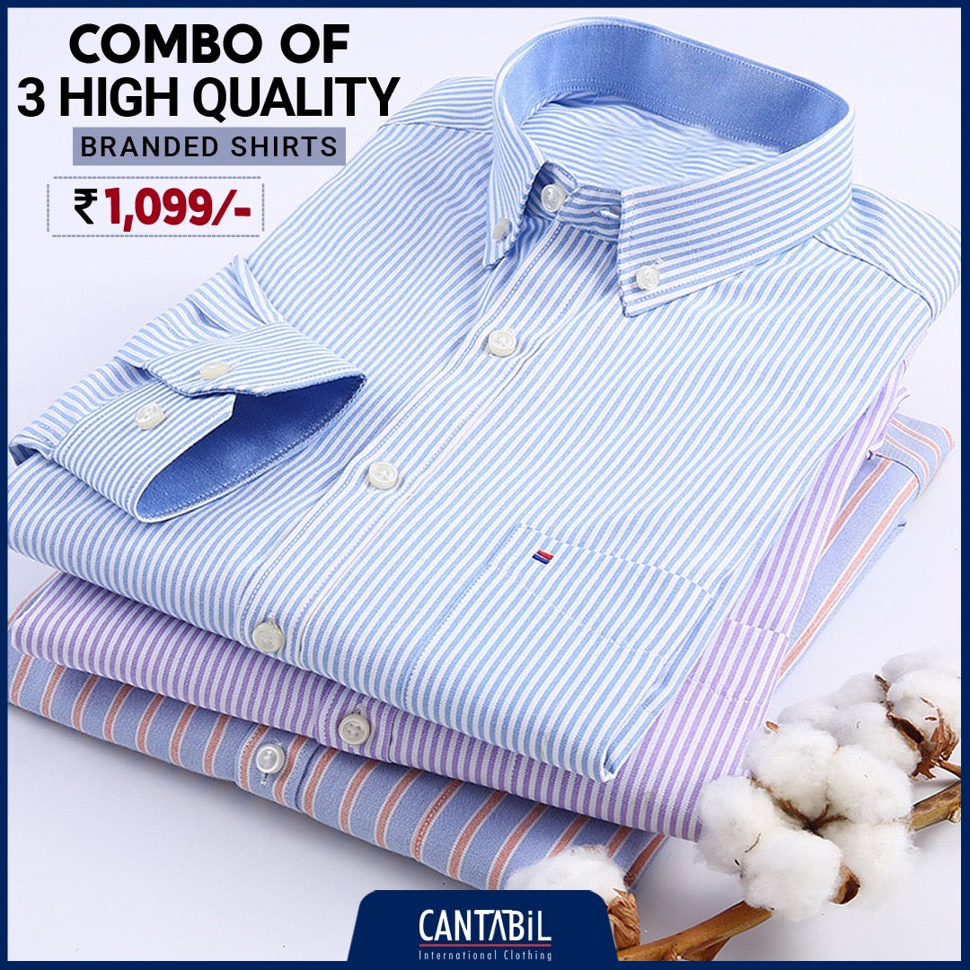 Timeless Trio Shirts Pack of 3