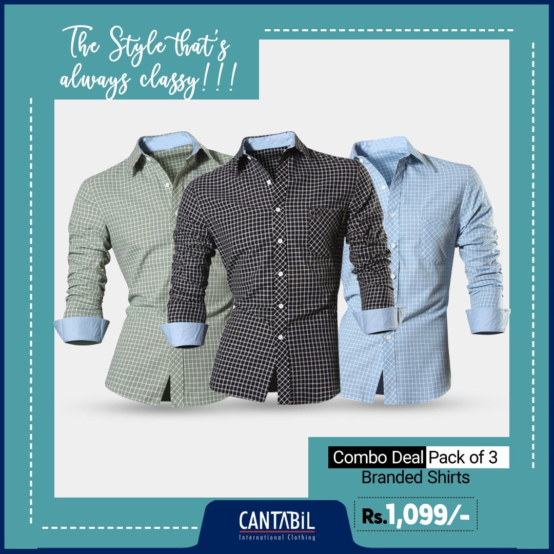 The Stylish Trio Pack of 3 Combo