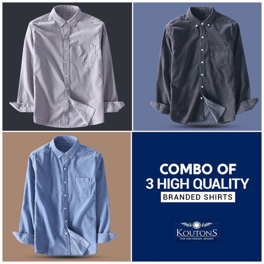 The Classic Triple Set 3-Pack Shirts