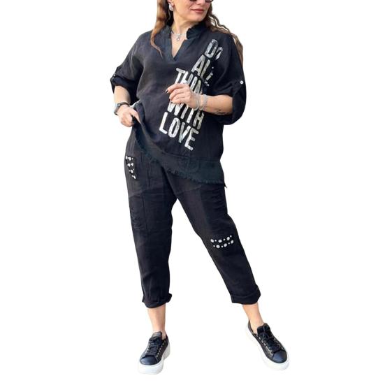 Sleeks Wrap Two Piece set