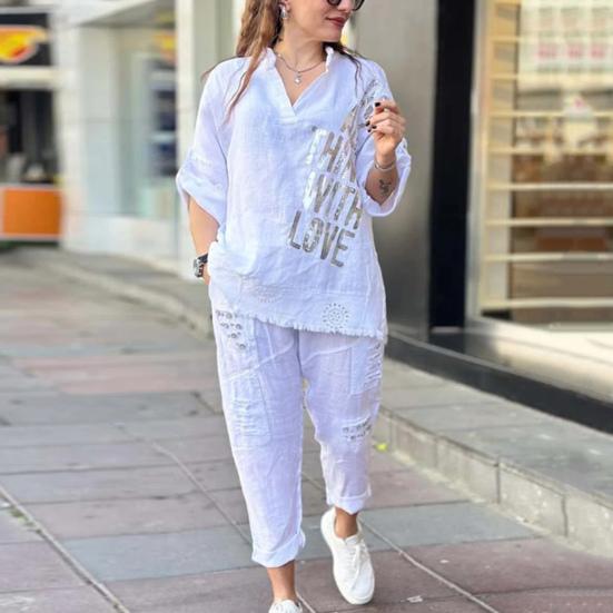 Sleeks Wrap Two Piece set