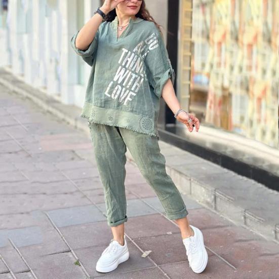 Sleeks Wrap Two Piece set